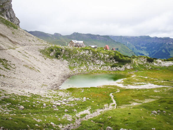 Prinz-Luitpold-Haus mit See