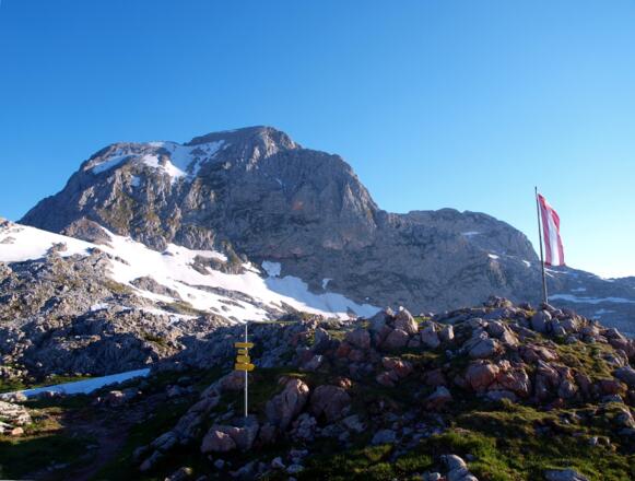Gr. Hundstod vom Kleinen Hundstod 2263 m gesehen