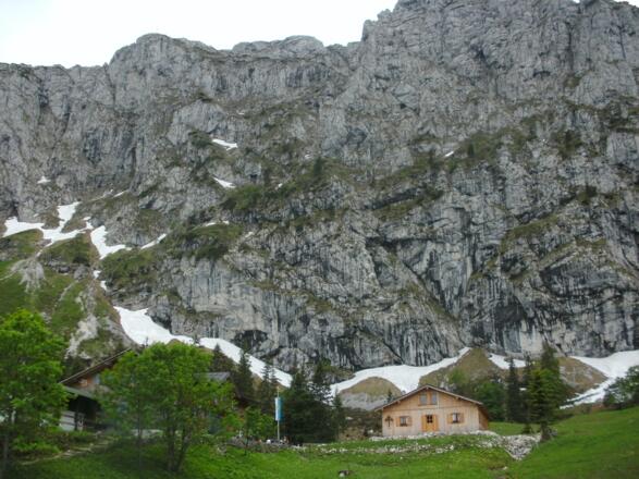 Tutzinger Hütte in sicht