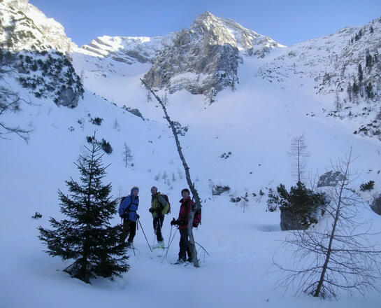 Rückblick von der Mittereisalm