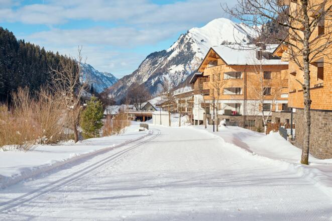 Langlaufloipe Alfenz - 2. Abschnitt in Klösterle am Arlberg