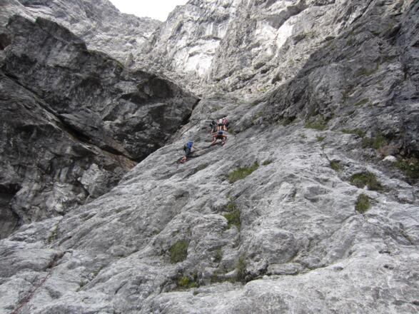 Die Wasserfallwand