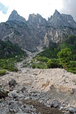 Der Bergsturz am Mühlsturzhorn