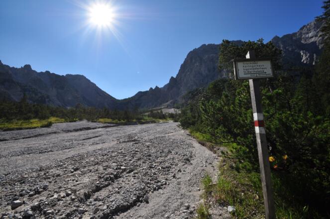 Go east - Beim Zustieg zum Trischübel muss man die Augen offen halten, um den kleinen, abwechslungsreichen Steig nicht zu verpassen