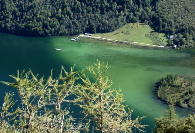 Anlegestelle Salet Ausgangspunkt und Endpunkt