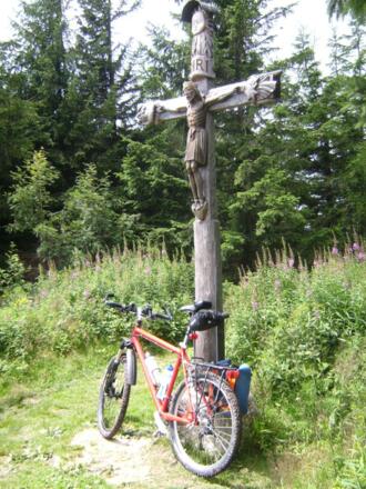 Kurzer Abstecher zum Gipfelkreuz