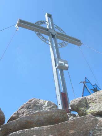 Gipfelkreuz Zwieselbacher Roßkogel