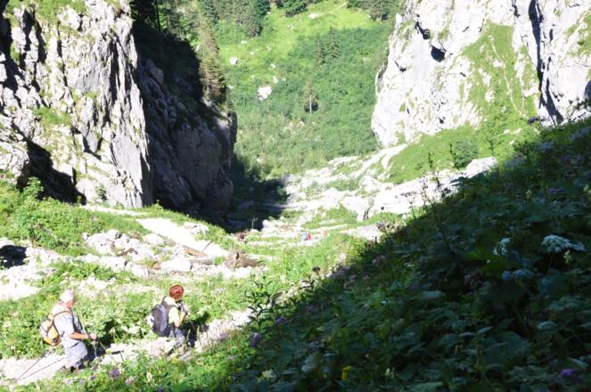 Die "Saugasse" - Berab ein Kinderspiel