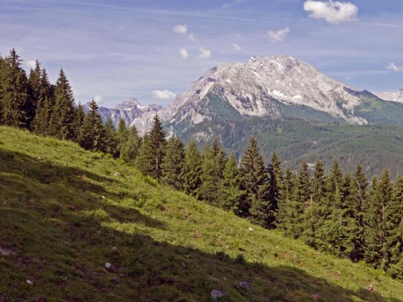 Blick zum Watzmann