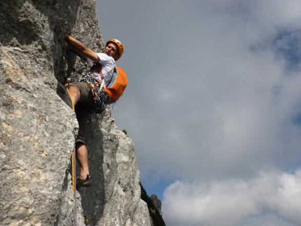 schöne Kletterstellen