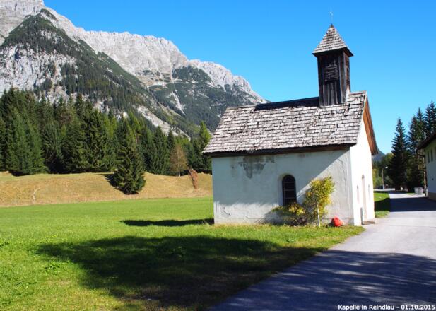 Start: Kapelle in Reindlau
