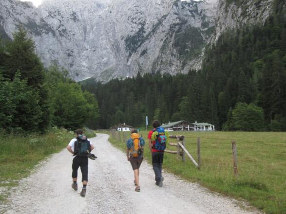 angenehmer und nicht zu weiter Zustieg