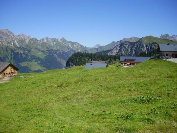 die Berge des Großen Walsertals