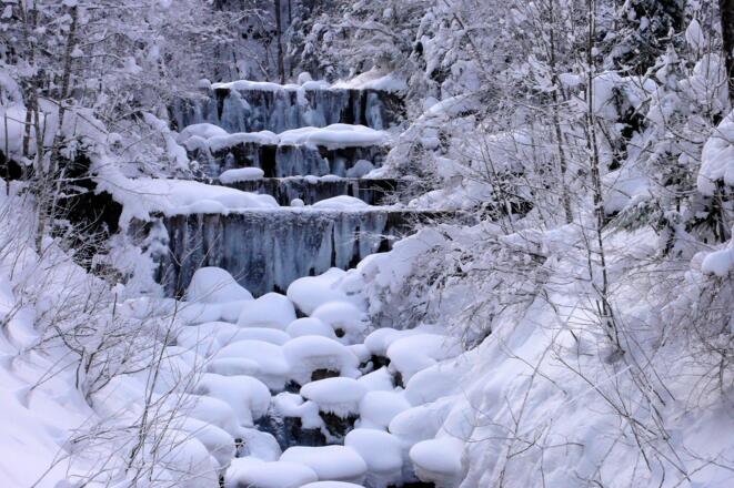 Die Schleifmühlenlaine im Winter