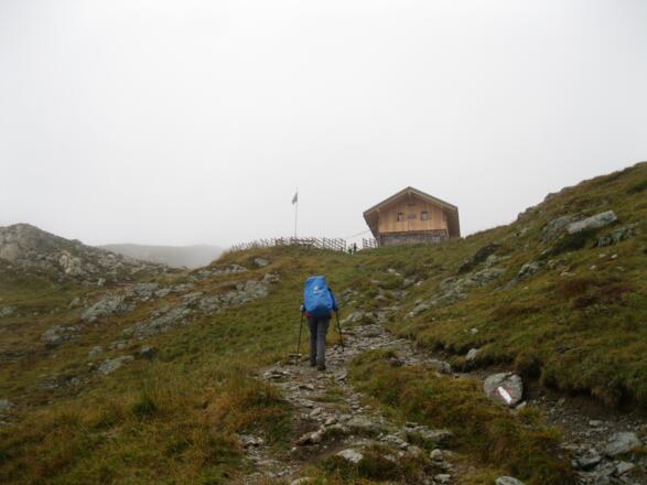 Gerade richtig. Zur Mittagszeit bei der Filmoor-Standschützenhütte