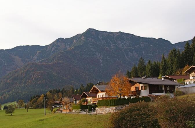 Waidring, Ortsteil Schredergasse am Ende des Grünwaldsteigs