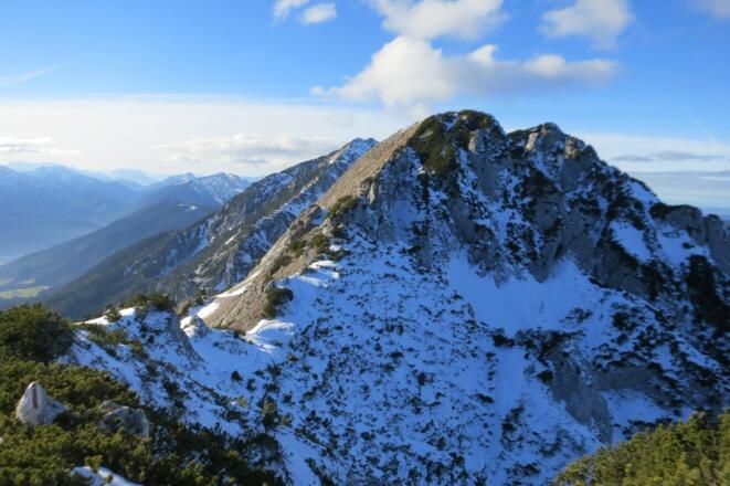 Blick auf den Mitterstaufen
