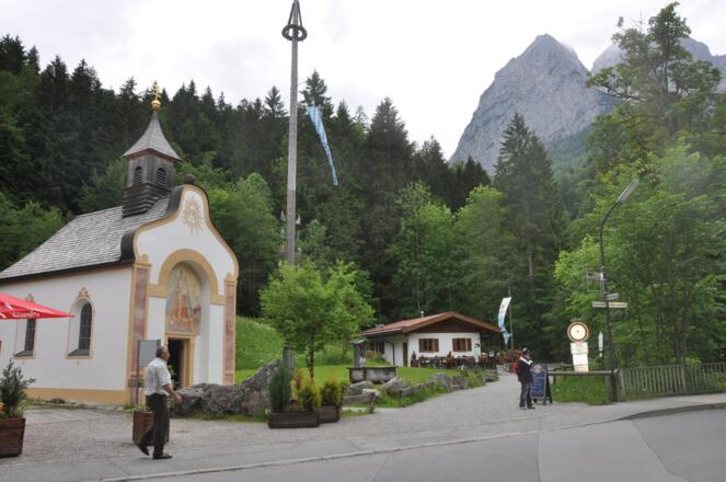 Startpunkt der Tour in Hammersbach