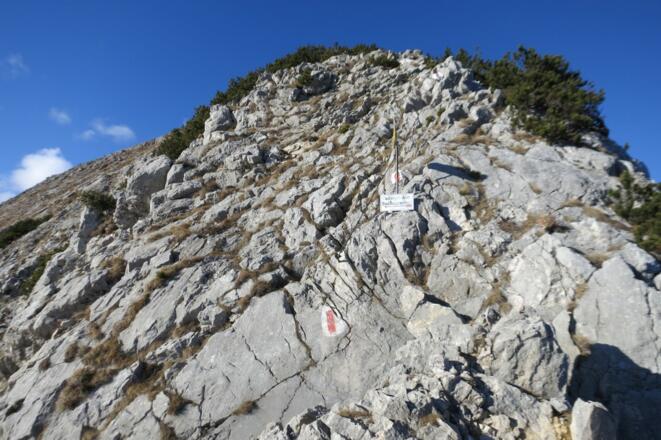 Abzweigung zum Mitterstaufen