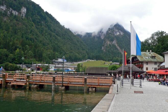 Regnerisches Wetter am Königssee