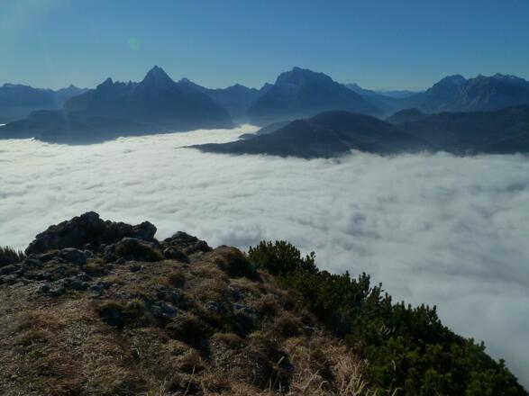 Ausblick vom Rauhen Kopf im Spätherbst