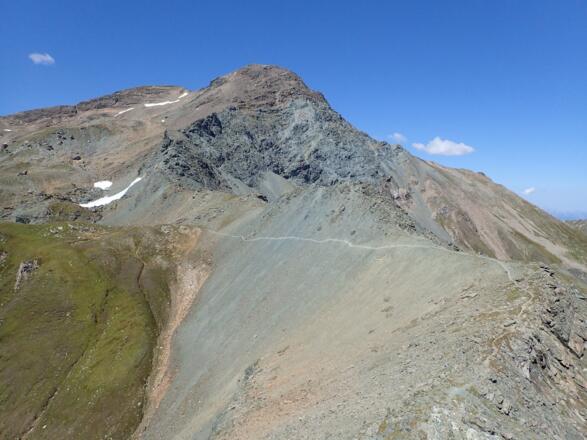 Rückblick zum Brennkogel