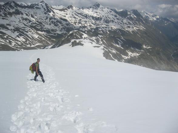 Abstieg Richtung Marzellkamm