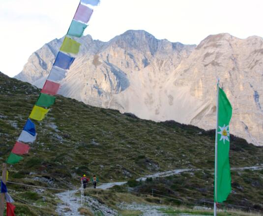 Ziel erreicht, Pfeishütte