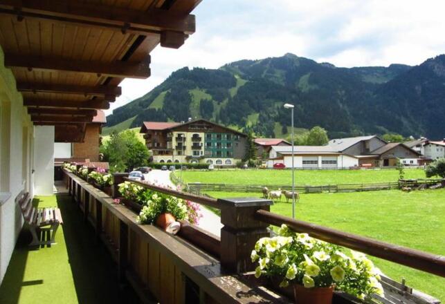 Terrasse im Sommer, Ferienwohnung Ferienwohnung 4 Personen