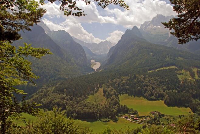Blick ins Wimbachgries