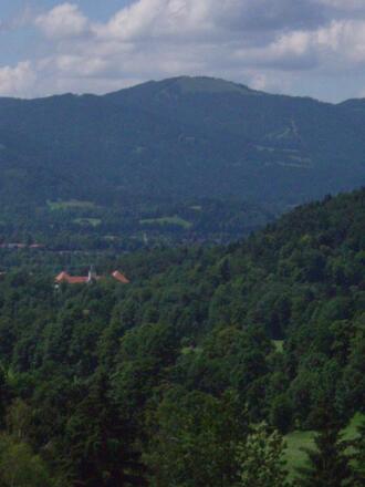 Ein Blick auf Schloss Hohenburg.