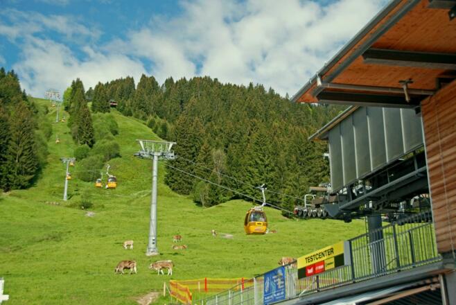 Mit der Hörnerbahn zum Bolsterlanger Horn