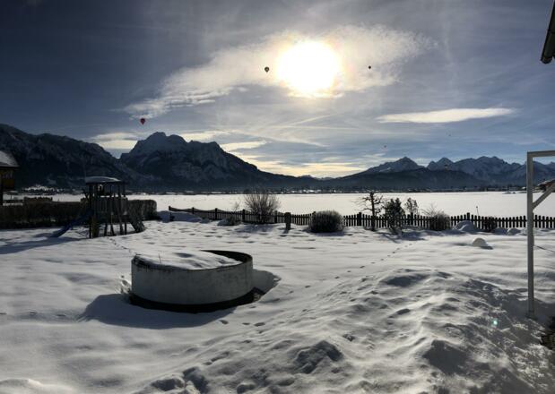 Gartenansicht Schwangau-Mielich