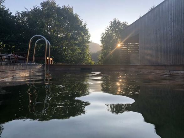 Naturpool Ferienchalet Russbach