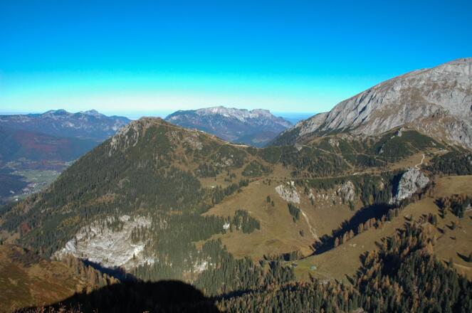 Verlauf des Zugangs vom Jenner zum Stahlhaus im Torrener Joch