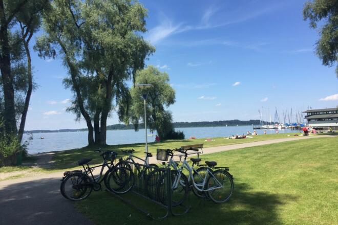 Chiemseeradweg in Felden