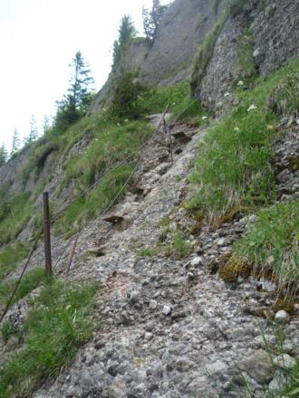 Steilstufe Brunnenauscharte