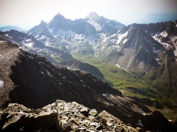 Aussicht von der Falschungg Spitze
