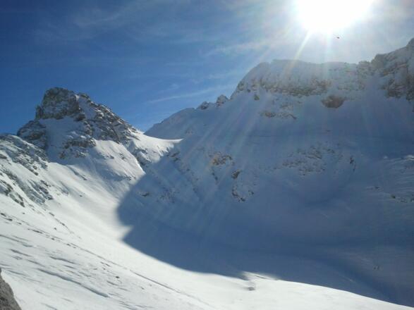 Blick zur Hochfeldscharte