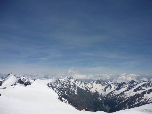 Ausblick. Links die Hintere Schwärze