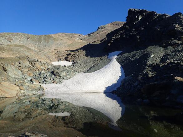 Namenlose Lacke unterm Brennkogel