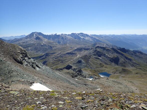 Blick Richtung Hochtor und Goldberggruppe