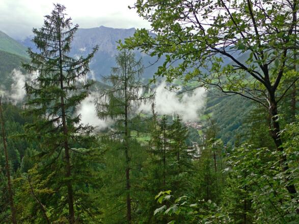 Blick auf Ramsau