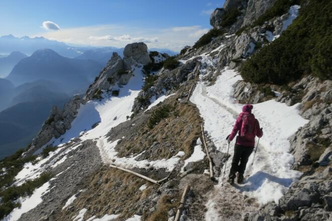 Abstieg über Normalweg