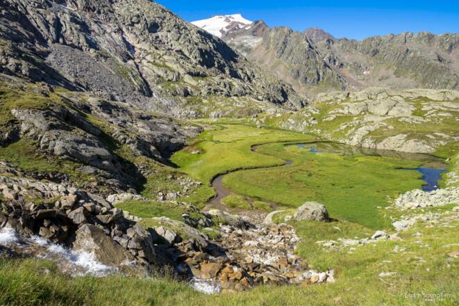 Auf dem Weg zur Bremer Hütte