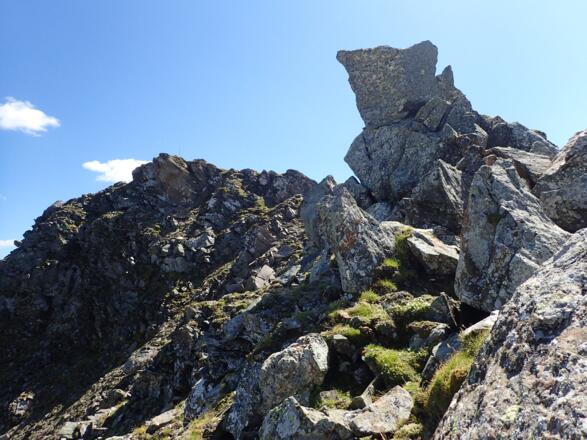 Aufstieg zum Gr. Margötzenkopf