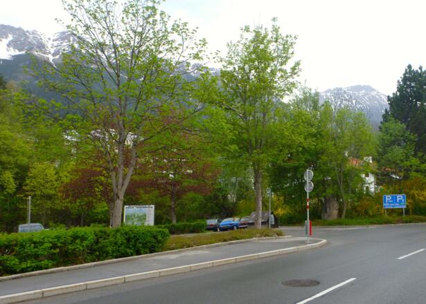 kostenloser Parkplatz beim Spar Markt