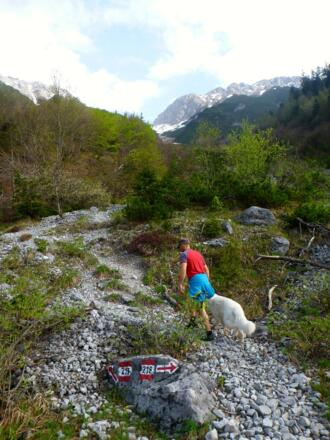 Abzweigung zur Arzlerscharte