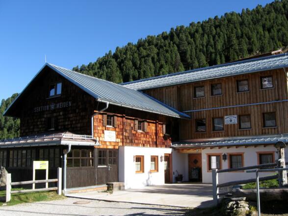 Die Weidener Hütte