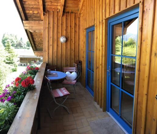 Balkon Fewo Alpenjuwel